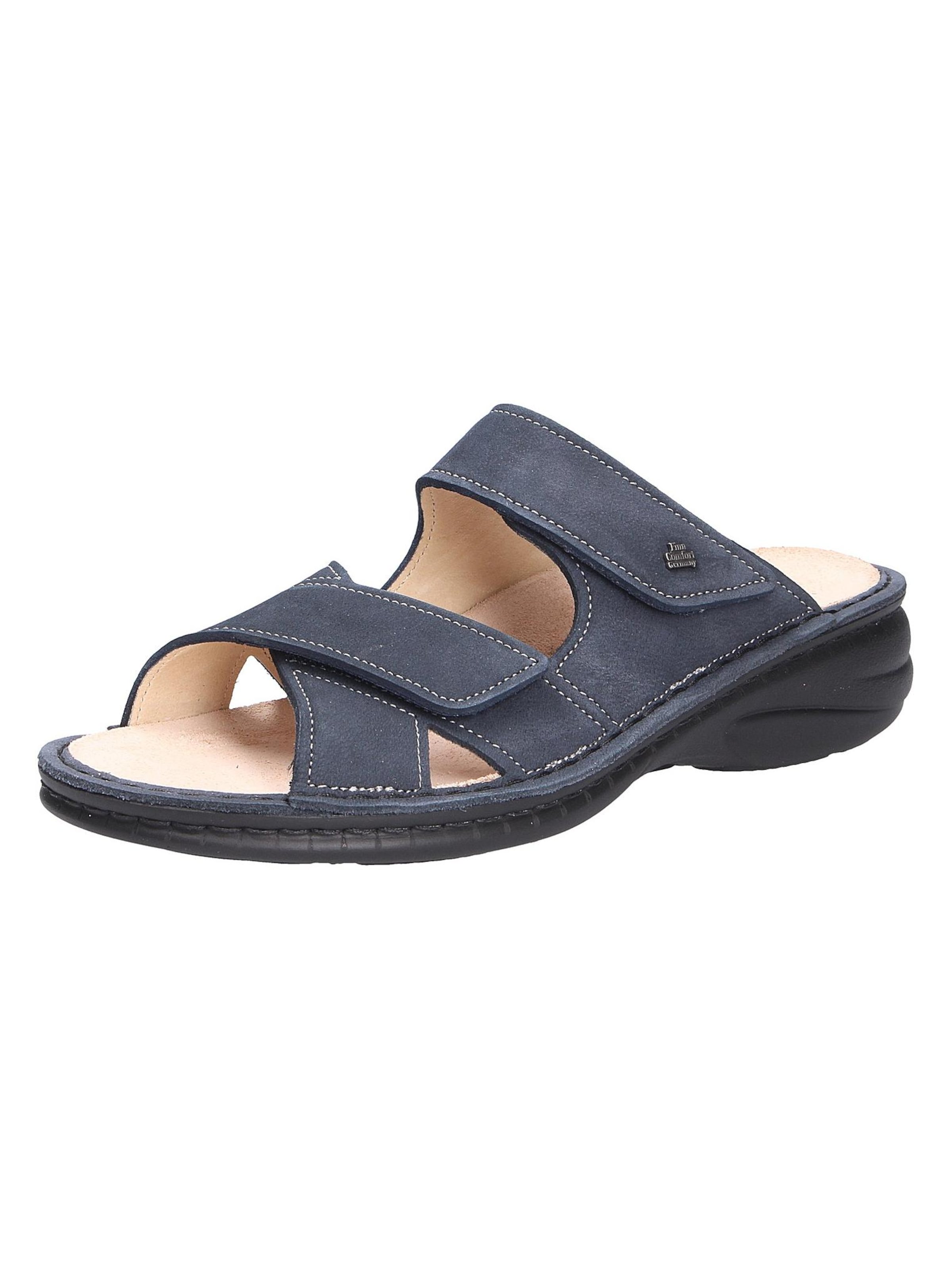 Finn Comfort Pantolette 'MELROSE'‌‌‌‌‌ in Blau: Vorderseite