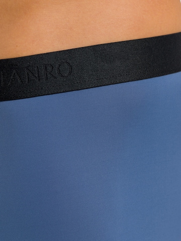 Hanro Boxershorts ' Micro Touch ' in Blauw