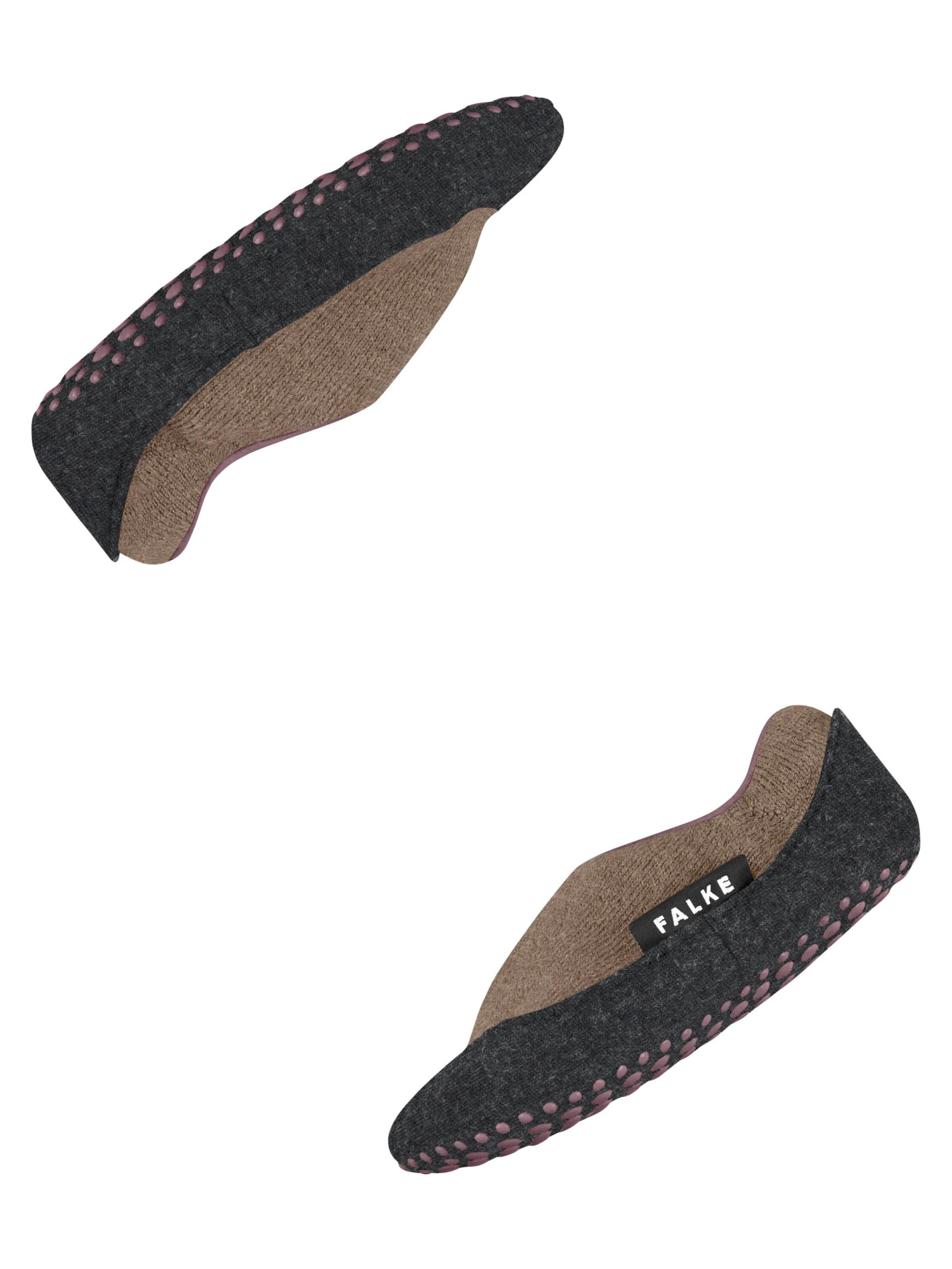 FALKE Socks 'Cosyshoe' in Beige