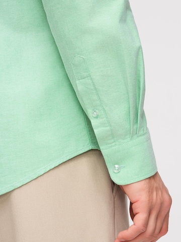 Ombre Regular fit Zakelijk overhemd in Groen