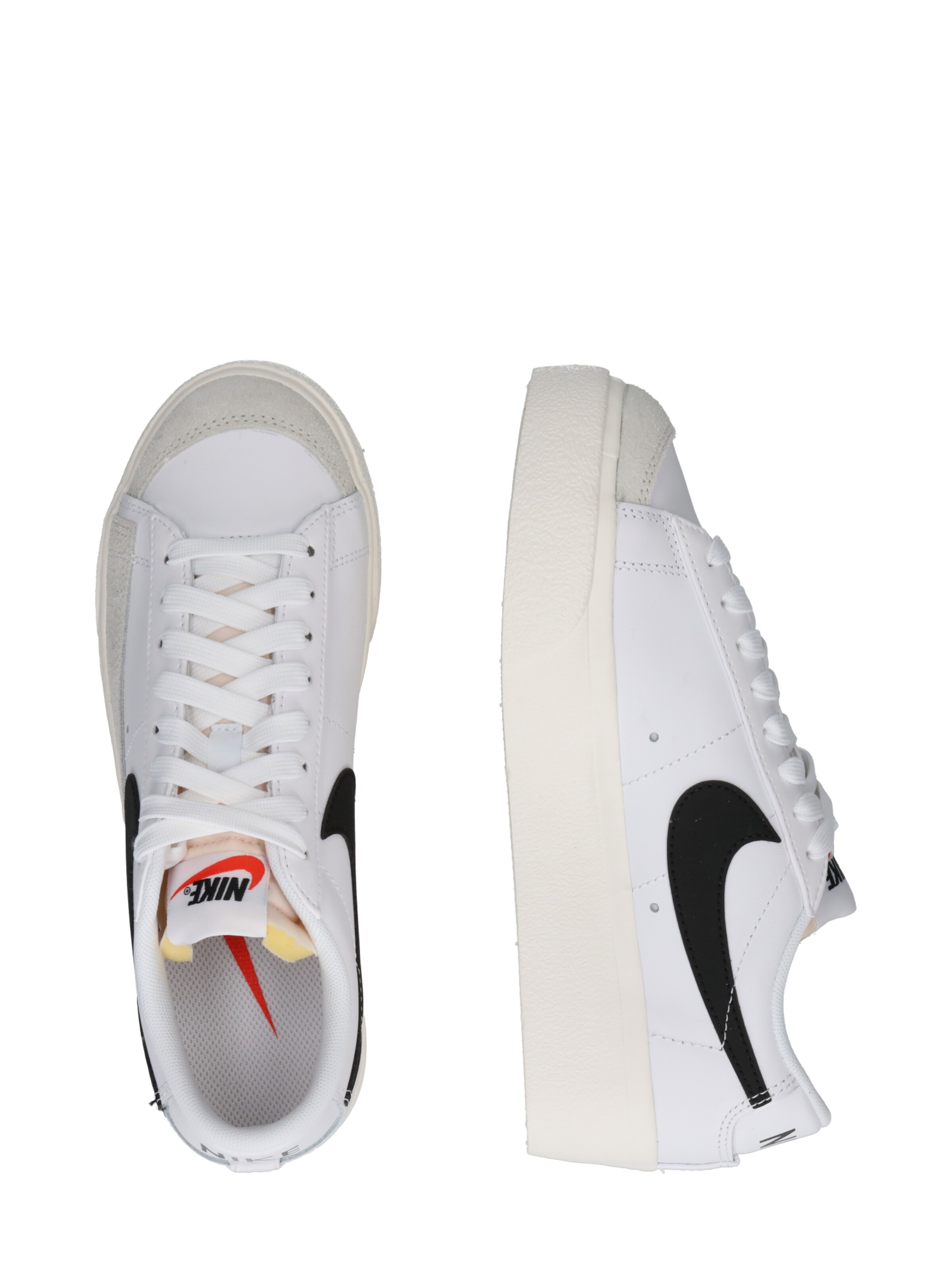Sneaker bassa 'Blazer' di Nike Sportswear in bianco