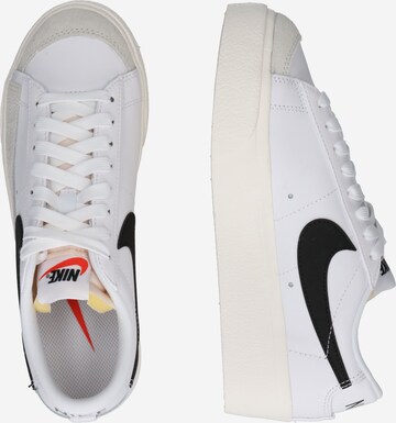 Sneaker bassa 'Blazer' di Nike Sportswear in bianco