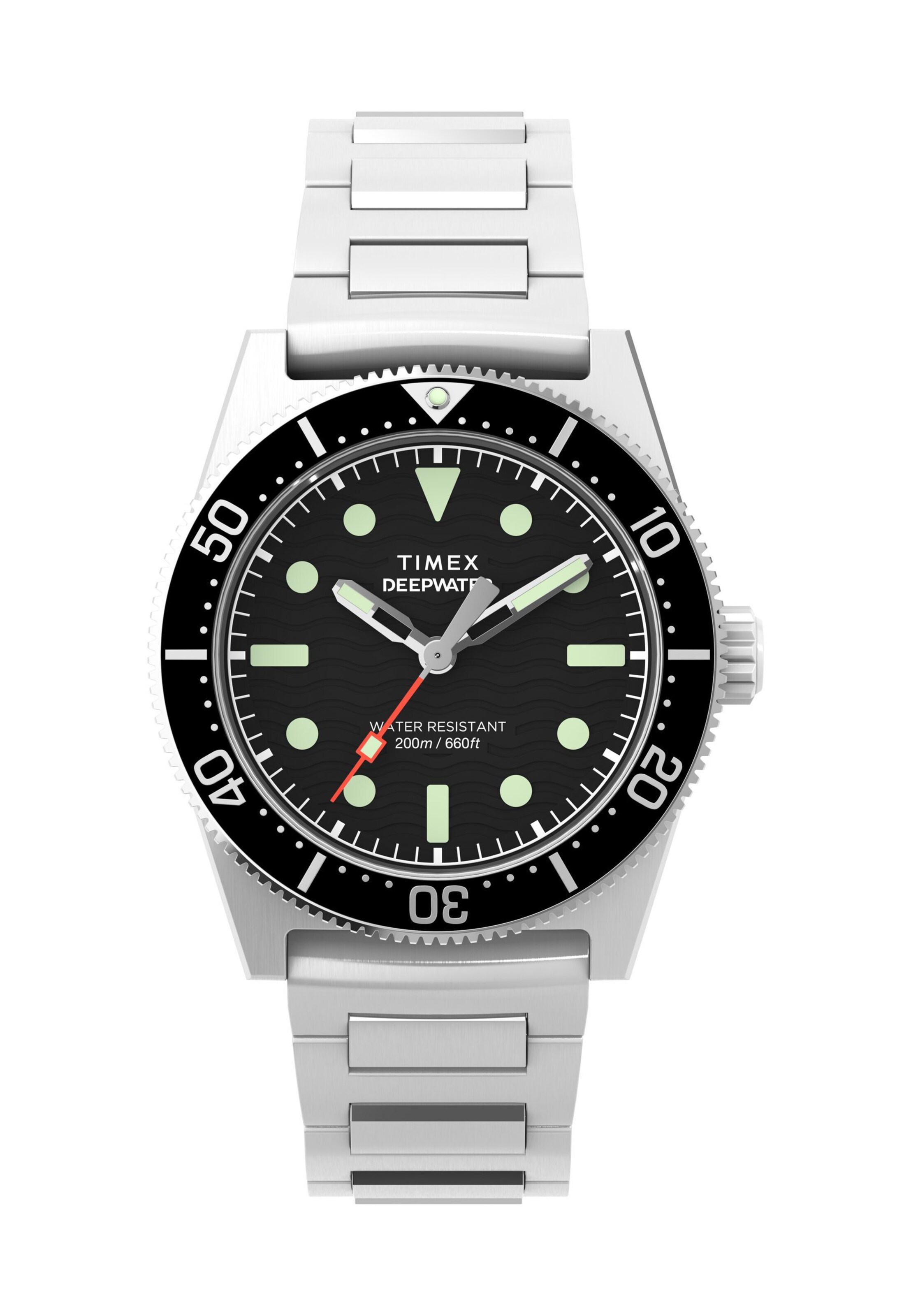 Orologio analogico 'Deepwater Reef 200' di TIMEX in argento: frontale