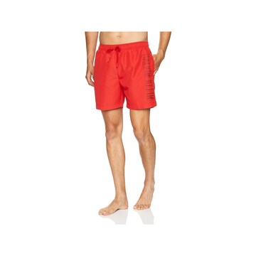 Calvin Klein Swimwear Szorty kąpielowe w kolorze czerwony: przód