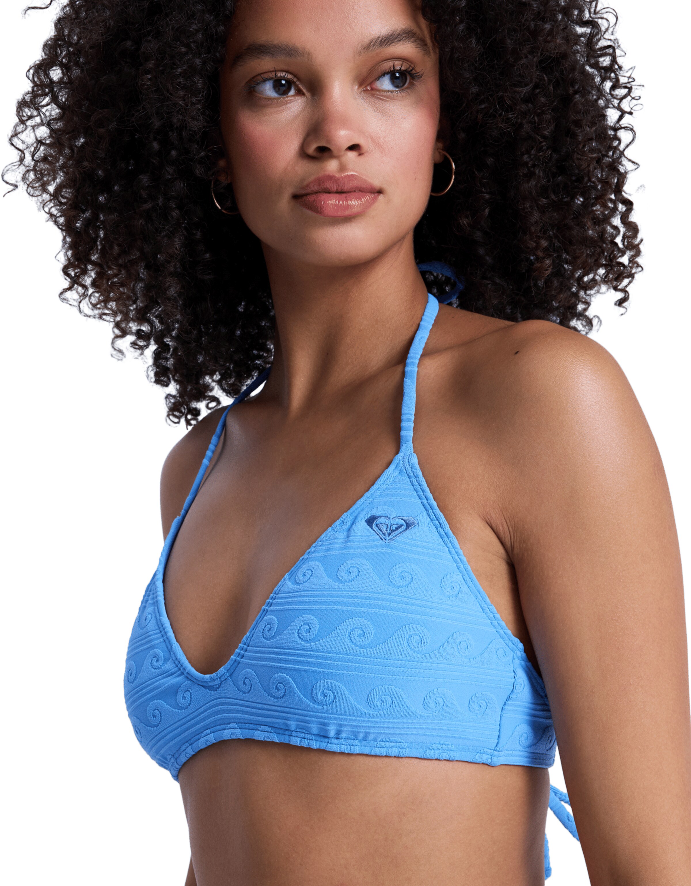 ROXY Balconette Bikinitop 'Paradise Wave' in Blau