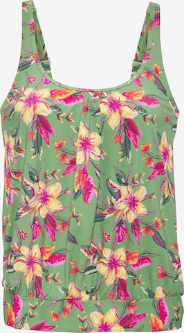 Haut de tankini LASCANA en vert : devant