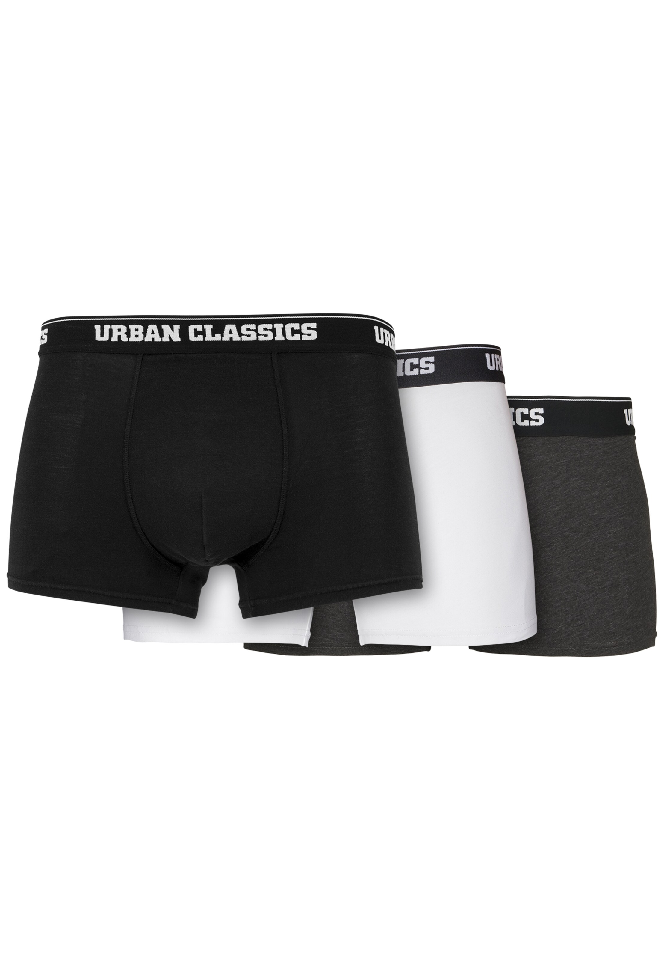 Urban Classics Boxerky – šedá: přední strana