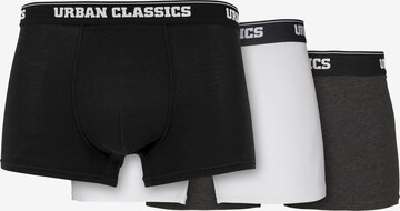 Urban Classics Boxeralsók - szürke: elől