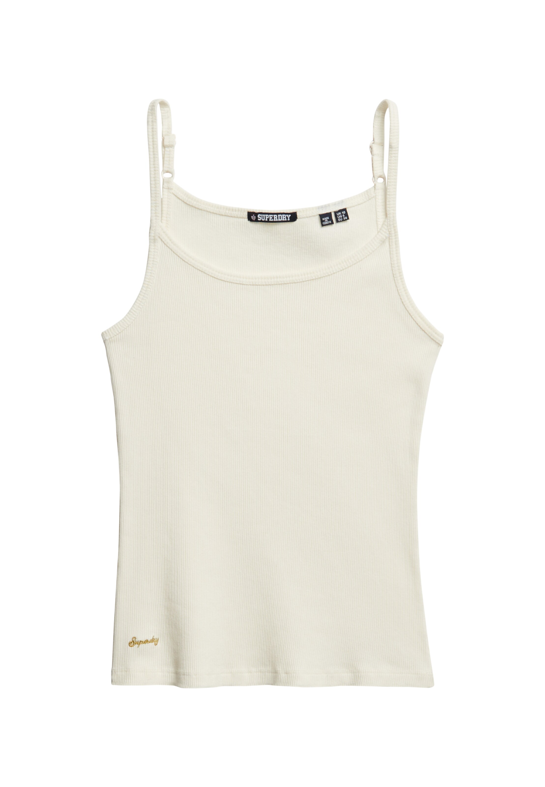 Haut 'Essentials' Superdry en blanc : devant