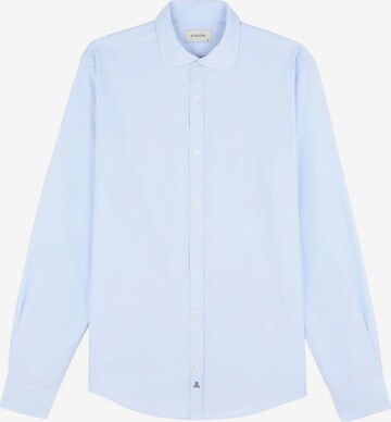 Coupe regular Chemise 'Fancy ' Scalpers en bleu : devant