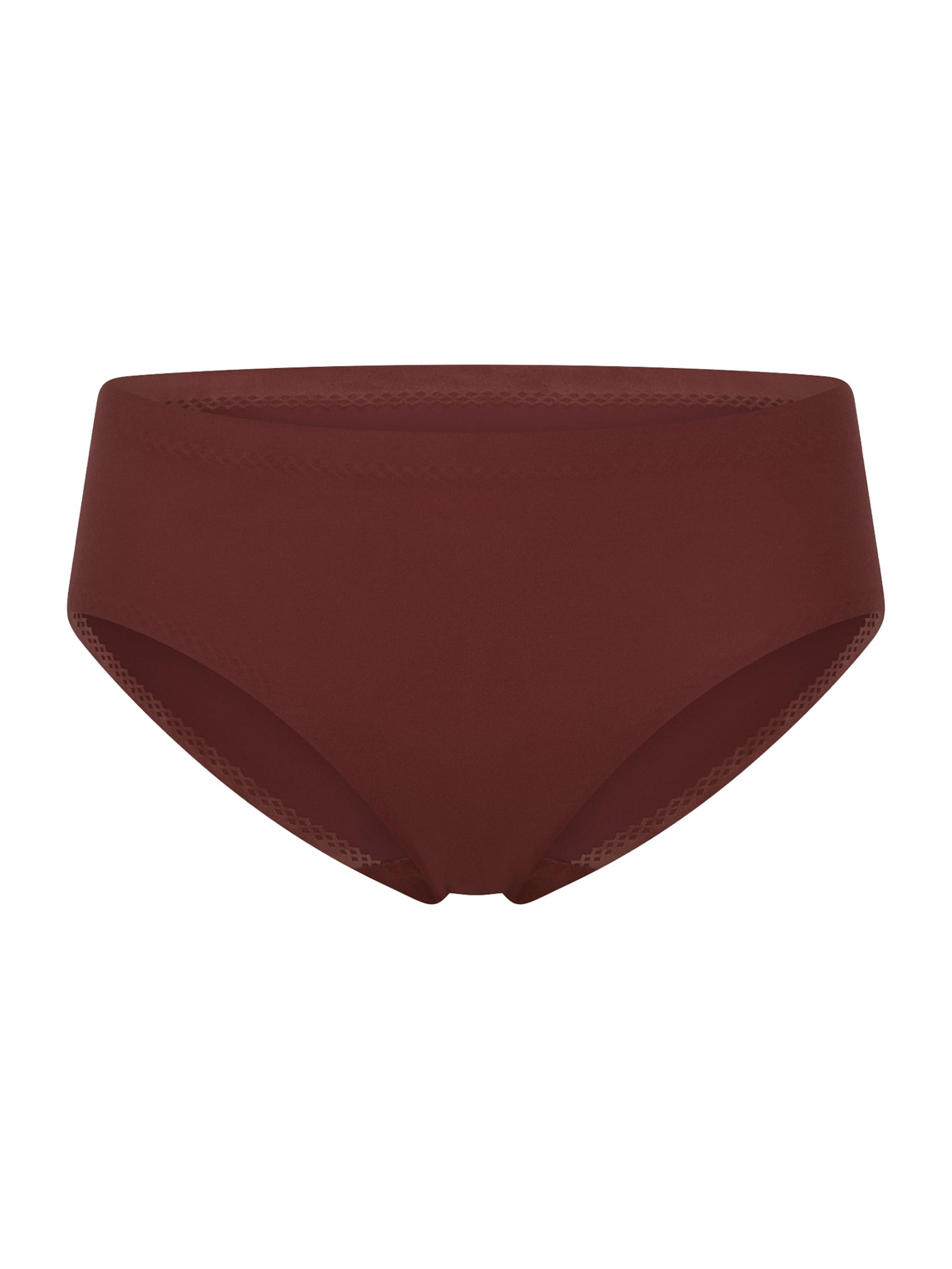 Slip ' Invisible Soft Lace ' SCHIESSER en rouge : devant
