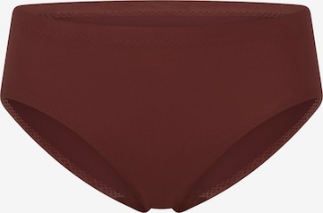 Slip ' Invisible Soft Lace ' SCHIESSER en rouge : devant