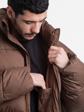 Carhartt WIP Winter Jacket ' Springfield' in Brown