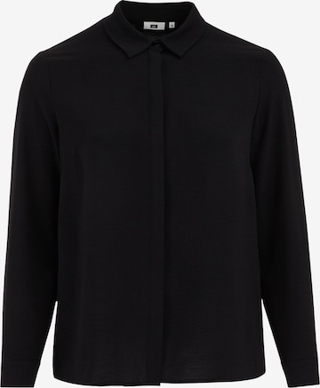 WE Fashion Blouse in Black: front