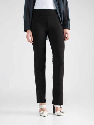 Bootcut Pantalon 'CLEVER' ONLY en noir : devant