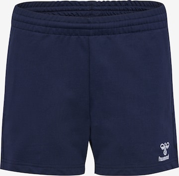 Hummel Sportbroek 'Go 2.0' in Blauw: voorkant