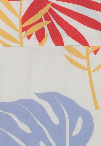 Key Largo Regular fit Button Up Shirt 'Splash' in White