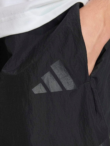 ADIDAS SPORTSWEAR Ohlapna forma Športne hlače 'Mercedes - AMG Petronas Formula 1 Team Night' | črna barva