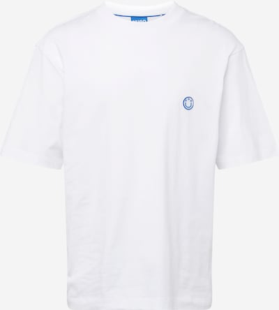 HUGO T-Shirt 'Niley' en bleu / blanc, Vue avec produit