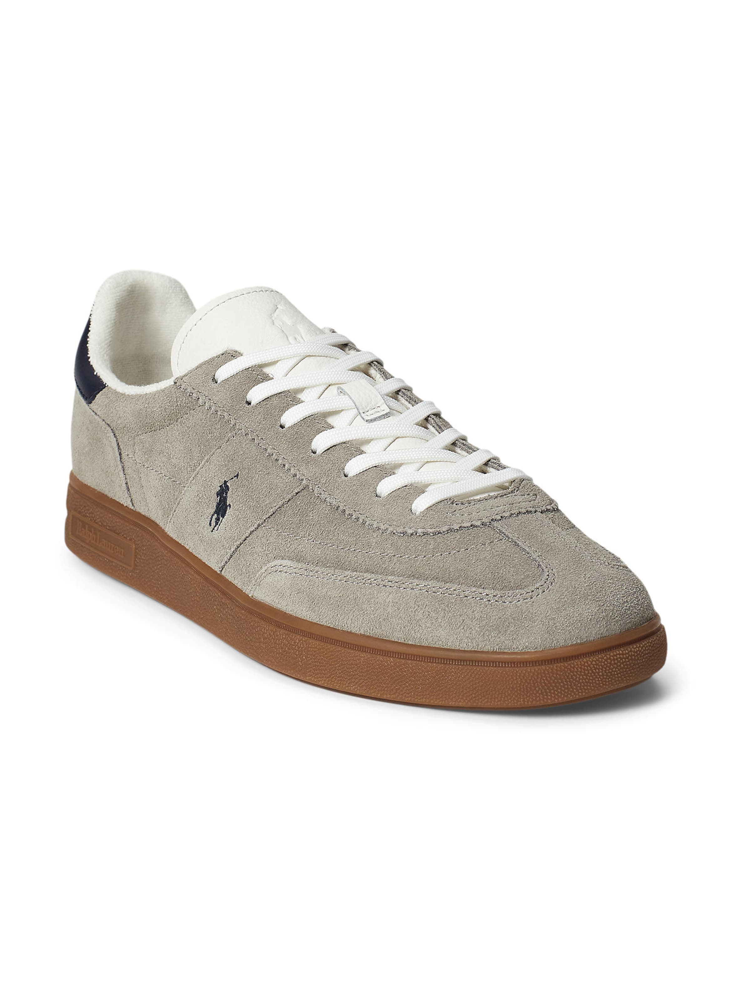 Sneaker low 'BEFOR' de la Polo Ralph Lauren pe gri: față