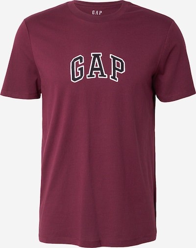 GAP Majica u boja vina / crna / bijela, Pregled proizvoda
