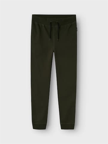 NAME IT Tapered Pants in Green