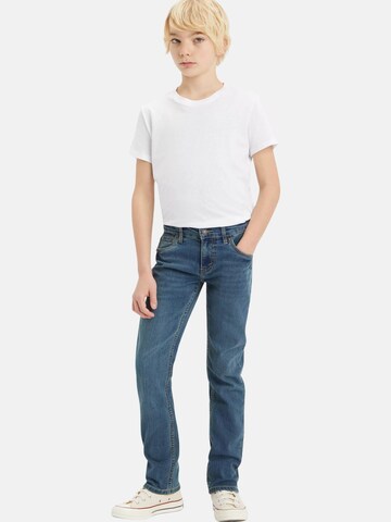 Levi's Kids Slimfit Jeansy w kolorze niebieski