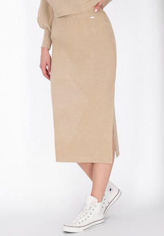 Jupe DreiMaster Maritim en beige : devant