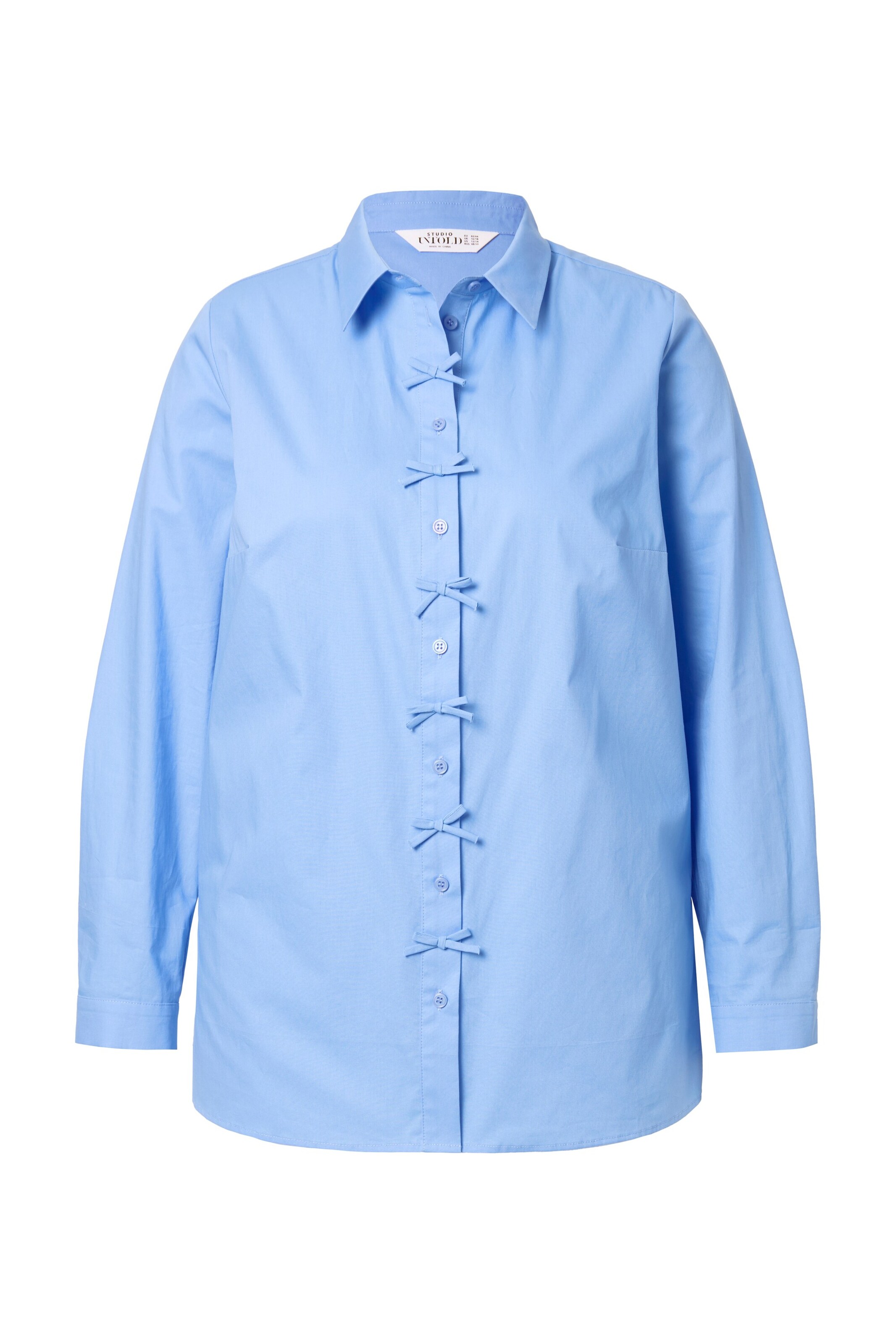 Studio Untold Blouse in Blauw: voorkant