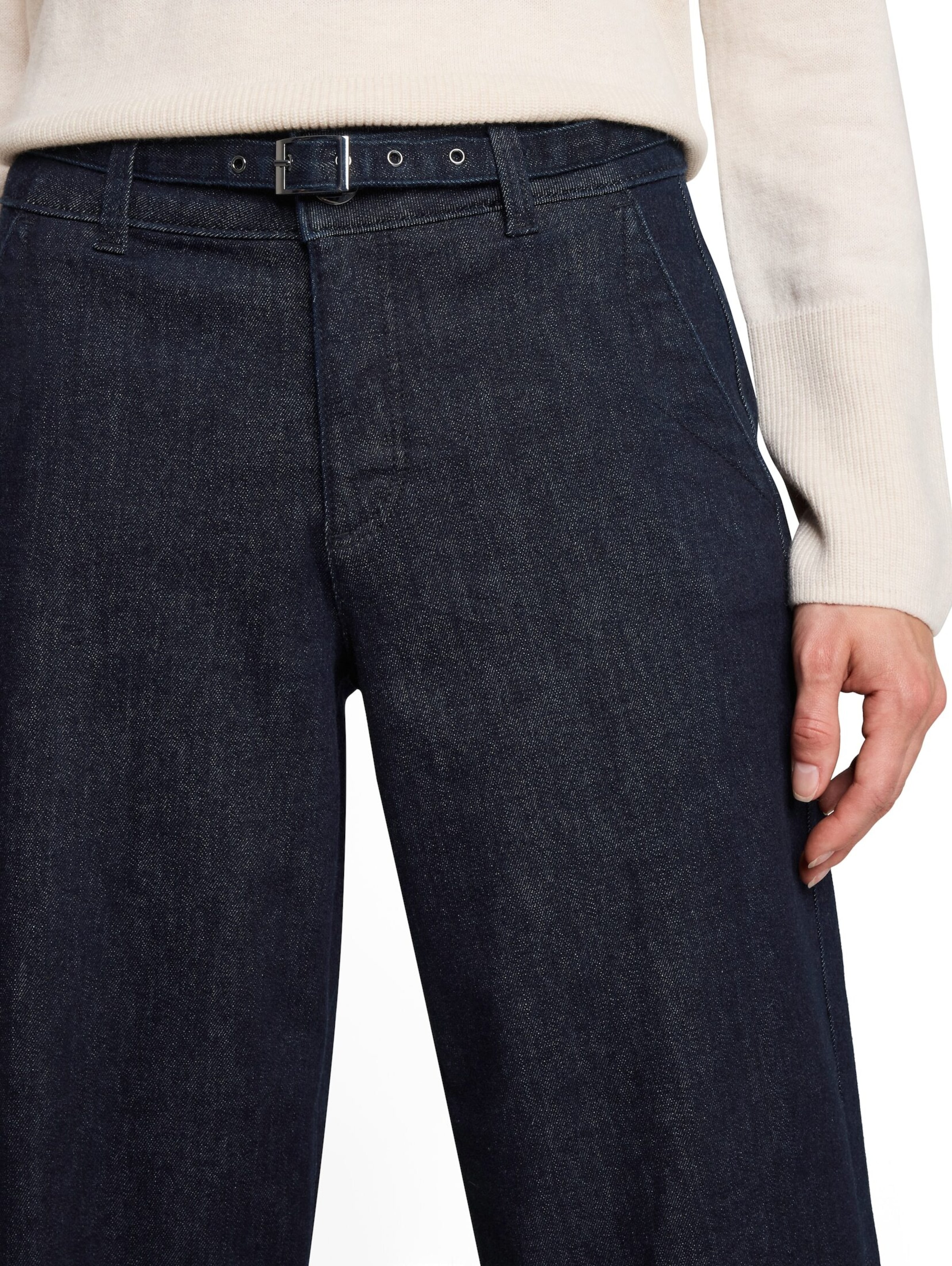 TOM TAILOR Wide leg Jeans 'LUNA' in Blue
