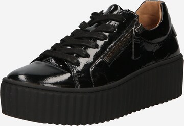 GABOR Sneakers laag in Zwart: voorkant