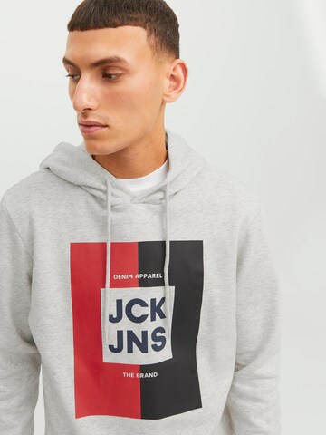 JACK & JONES Sweatshirt 'JJOscar' in Grau