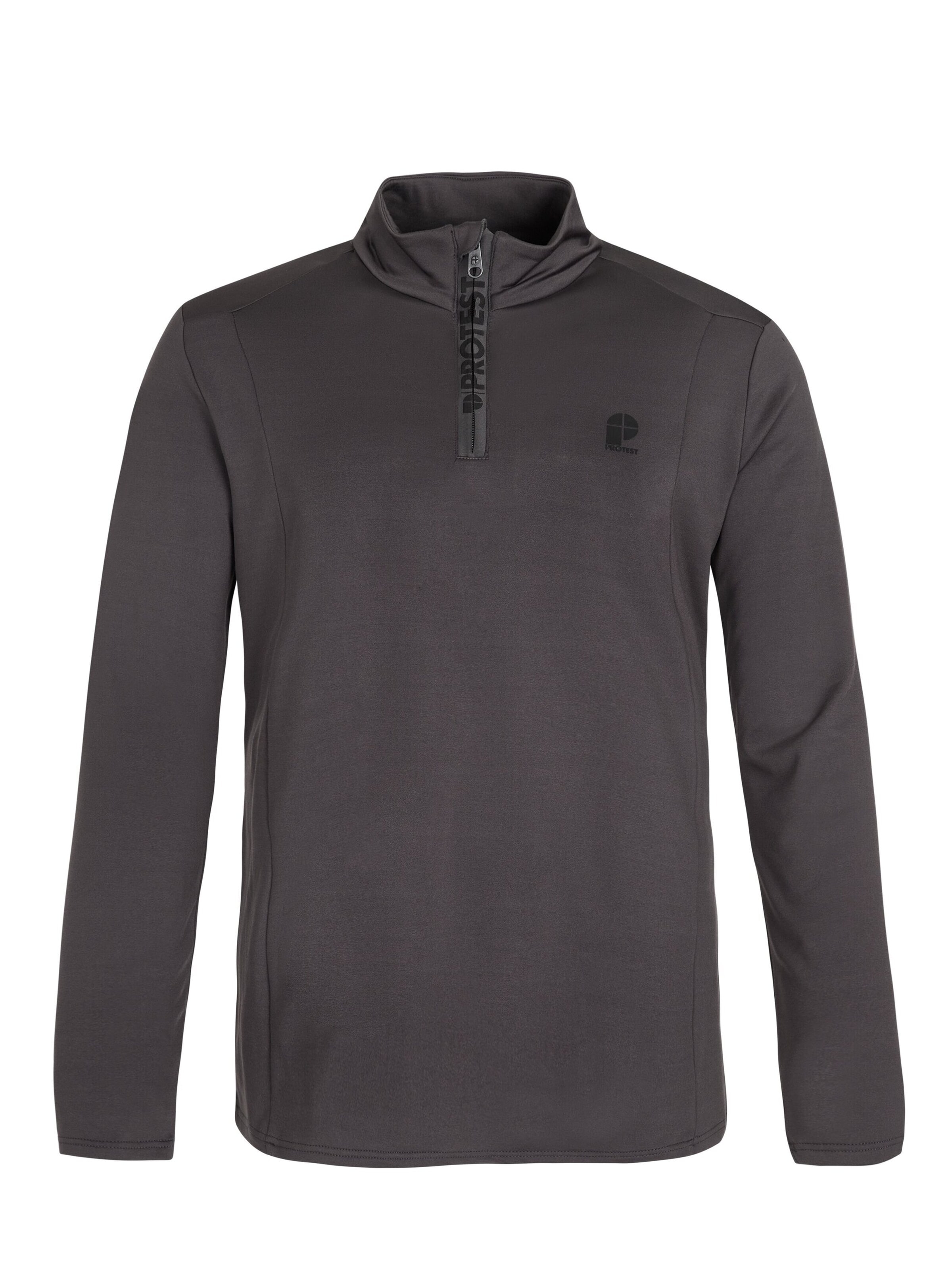 PROTEST Sports sweatshirt 'REWILL' in Grey: front