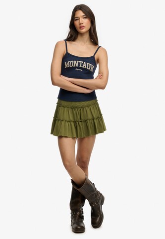 Superdry & Co Top 'Athletic Essentials' in Blau