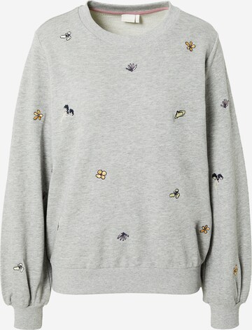 NÜMPH Sweatshirt 'BRITTANY' in Grey: front