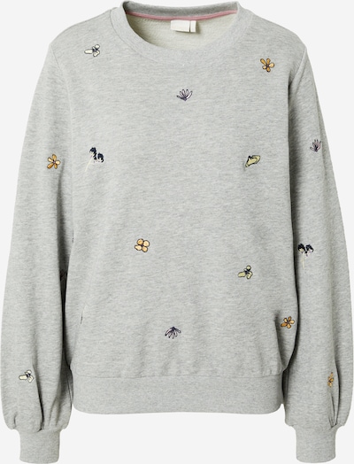 NÜMPH Sweater majica 'BRITTANY' u mornarsko plava / žuta / siva melange / roza, Pregled proizvoda