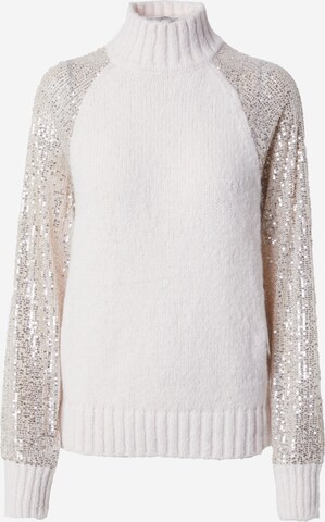 River Island Sweater in Beige: front