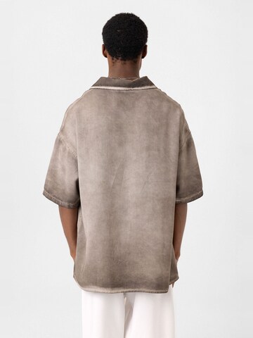 Dandalo Comfort fit Button Up Shirt in Brown