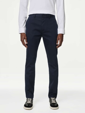 Marks & Spencer Regular Chino in Blauw
