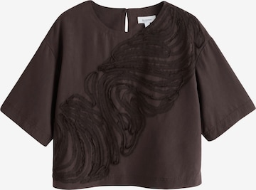 Camicia da donna di Next in marrone: frontale