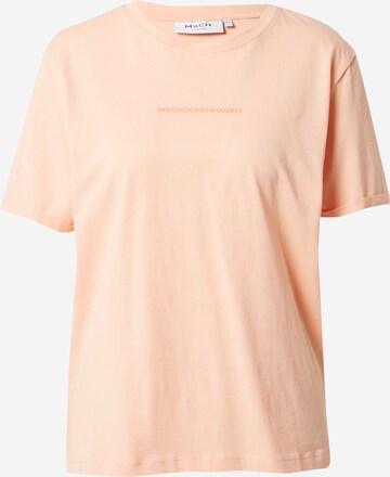 MSCH COPENHAGEN Shirt 'Terina' in Orange: front