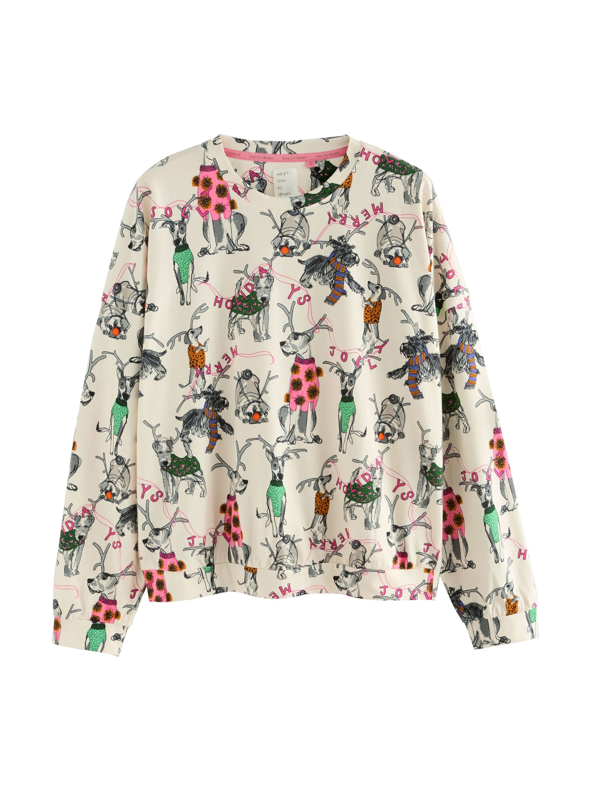 Pijama de la Next pe bej