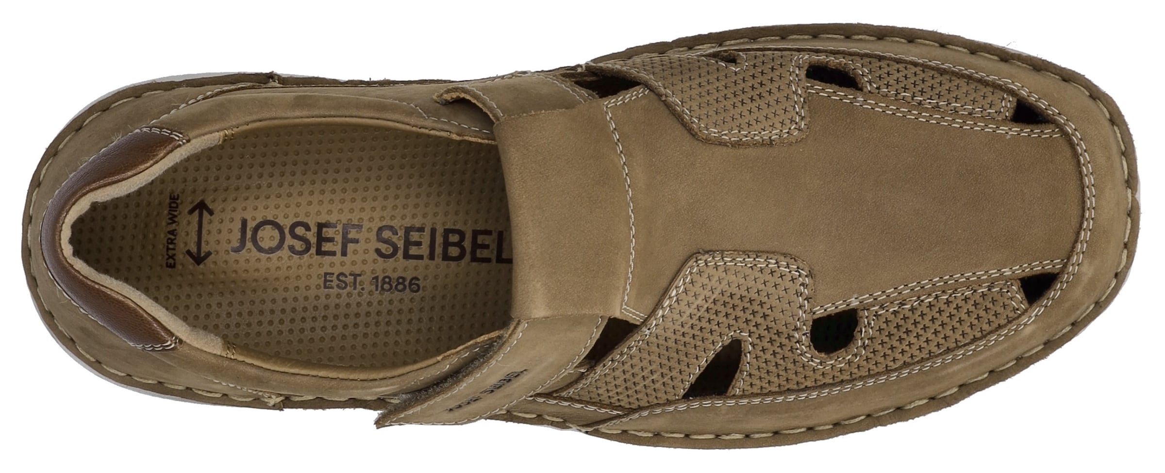 Slipper di JOSEF SEIBEL in verde
