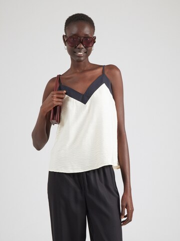 VERO MODA Top 'VMDenise' in Beige: front