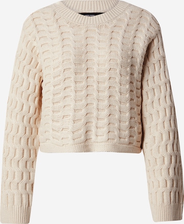 smėlio VERO MODA Megztinis 'VMMaisie': priekis