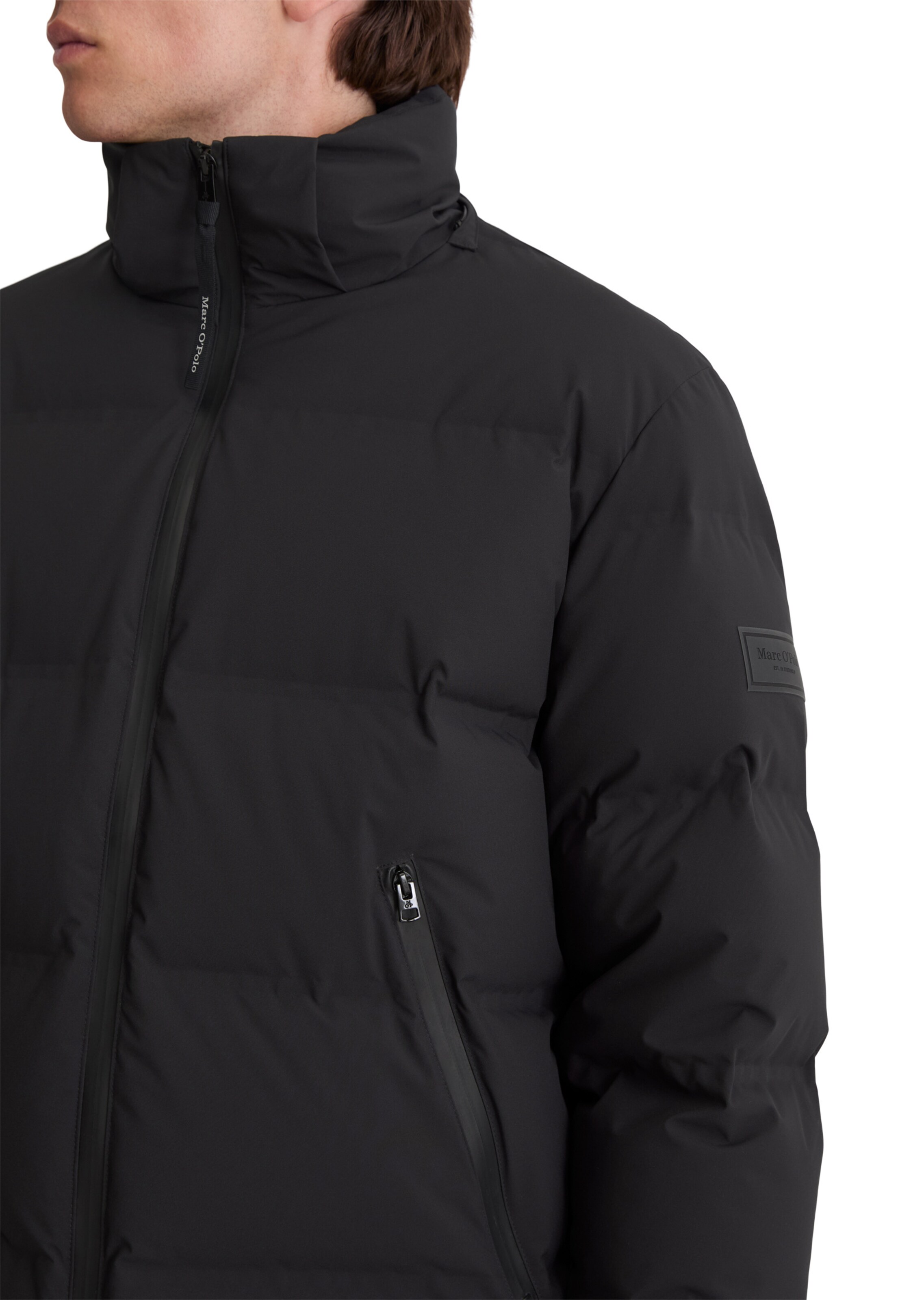 Marc O'Polo Functionele jas 'MOP x Function' in Zwart