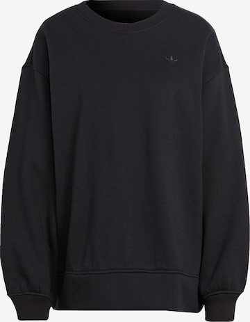 ADIDAS ORIGINALS Sweatshirt 'Premium Essentials ' in Black: front