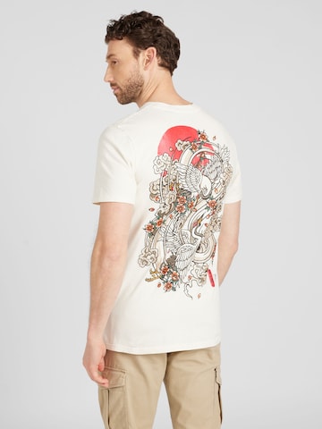 T-Shirt ' Tokyo' Superdry en blanc : devant