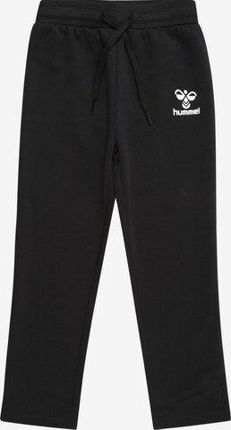 Regular Pantalon 'Dallas' Hummel en noir : devant