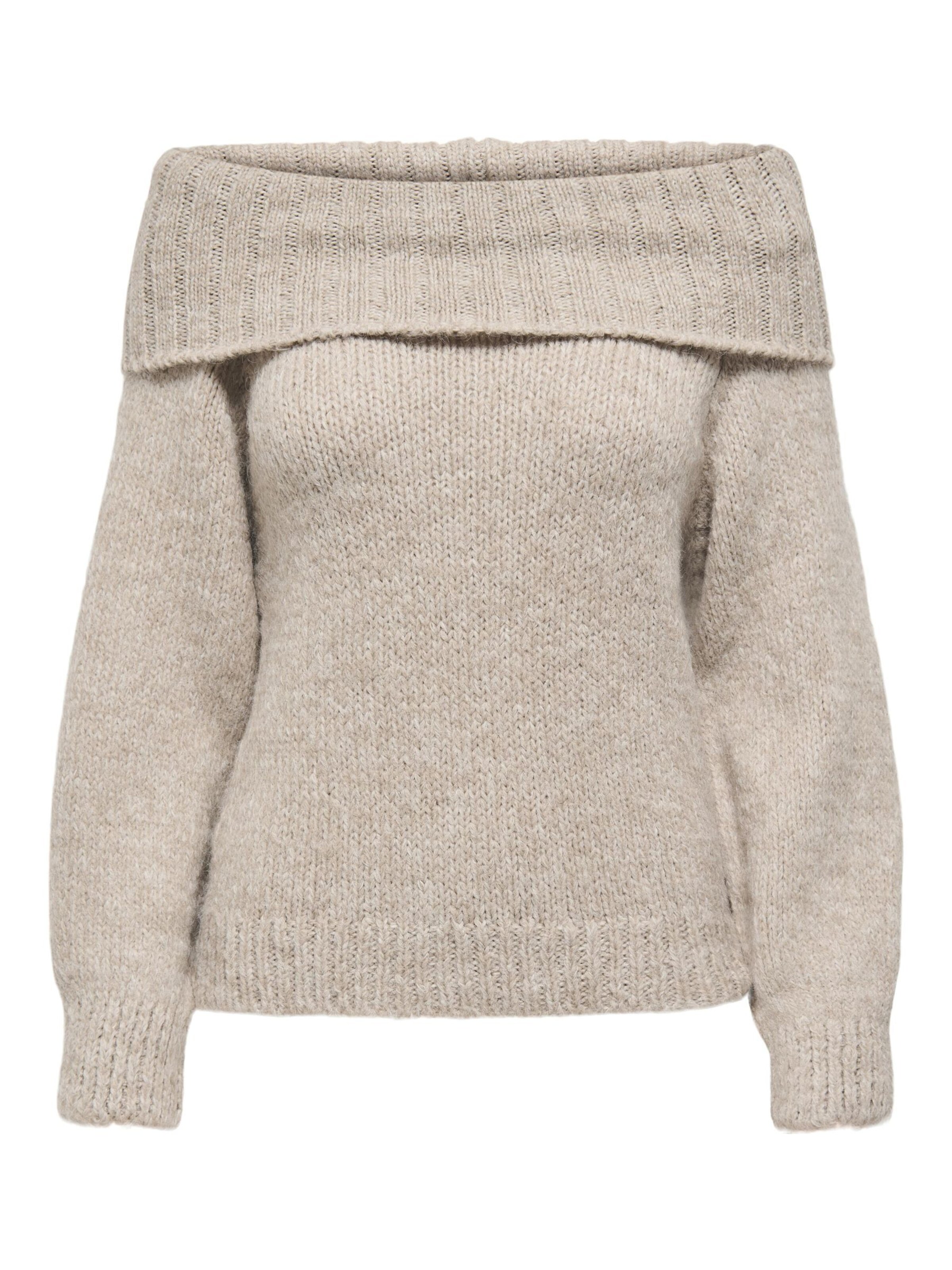 ONLY - Jersey en marrón: frente